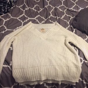 Waffle sweater